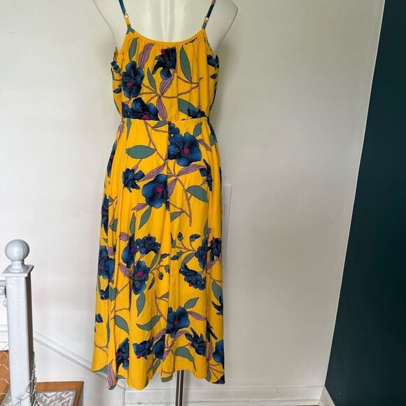 Republic Rayon Yellow Floral Maxi Dress - Picture 6 of 8